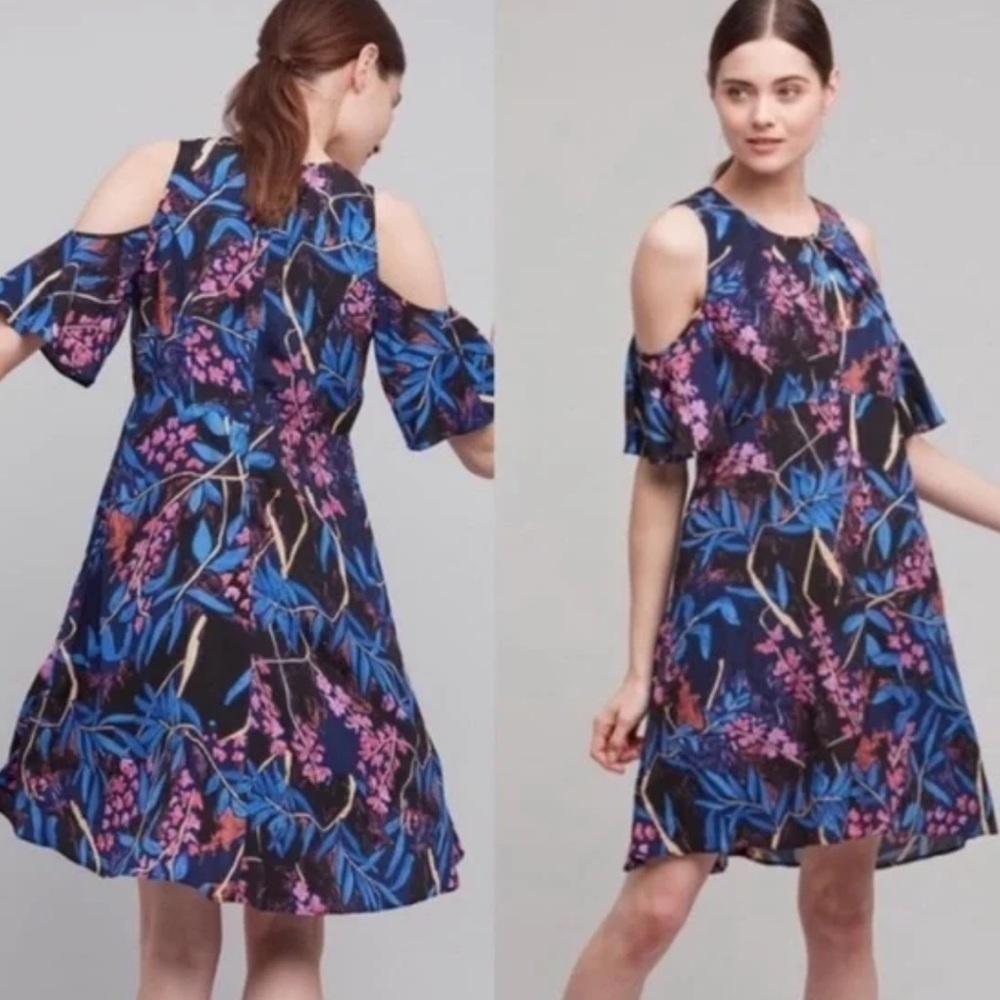 Maeve Elia floral tunic dress size 0